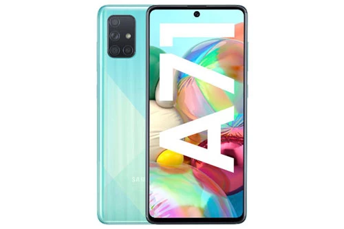 “Trái tim” của Samsung Galaxy A71 là vi xử lý Qualcomm Snapdragon 730 (8nm) lõi 8 với xung nhịp tối đa 2,2 GHz, GPU Adreno 618. RAM 6 GB/ROM 128 GB hoặc RAM 8 GB/ROM 128 GB, có khay cắm thẻ microSD với dung lượng tối đa 512 GB. Hệ điều hành Android 10, được tùy biến trên giao diện người dùng OneUI 2.0.