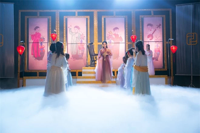 Thị Bình Nhật Kim Anh của Tiếng Sét Trong Mưa mang tích 12 Bà Mụ và truyền thuyết Thạch Sùng vào MV mới, khoe vẻ đẹp mặn mà không tuổi - Ảnh 3.