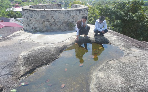 Kỳ bí "dấu chân tiên" ở An Giang