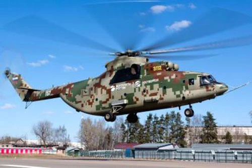 Nga thử nghiệm trực thăng Mi-26T2V.