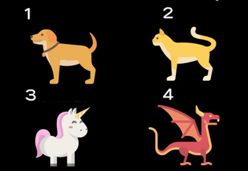 Bạn chọn con vật nào?