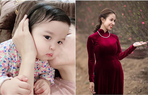 Cuối tuần của các hot mom: Hằng Túi thương bé út Sam Sam lại sắp làm chị, Thanh Vân Hugo đằm thắm giữa vườn đào Tết