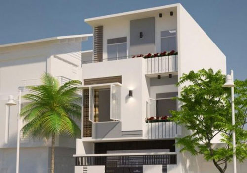 Mẫu nhà phố 80m2 chi phí 1 tỷ đồng đẹp nổi bật, cuốn hút