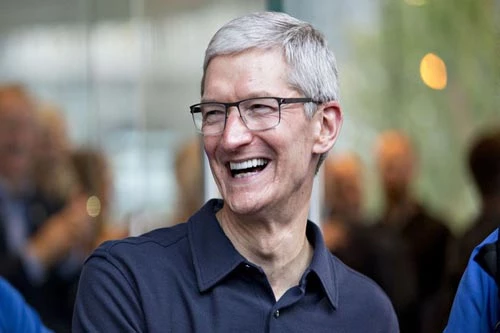 Tim Cook, CEO của Apple - Ảnh: Bloomberg.