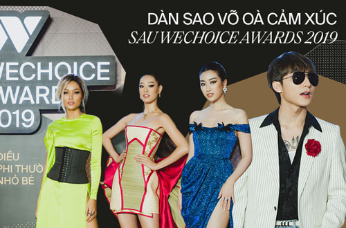 Sơn Tùng M-TP, Đỗ Mỹ Linh, H’Hen Niê cùng dàn sao Vbiz chia sẻ sau WeChoice 2019: Hoàng tráng, thăng hoa và còn hơn thế nữa!
