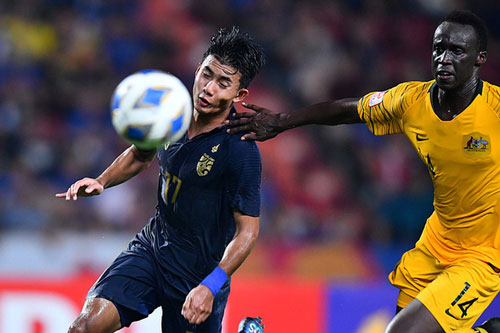 Bộ ba ngôi sao tấn công của U23 Thái Lan chạy đua với thời gian trước trận quyết chiến với U23 Iraq