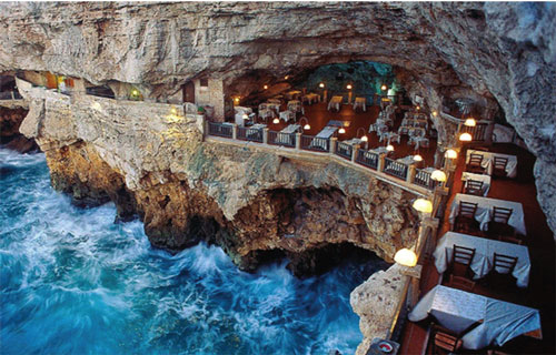 Những nhà hàng có địa thế độc lạ nhất thế giới