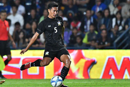 Trung vệ Thái Lan: 'Chúng tôi không có gì phải lo lắng khi gặp U23 Iraq'