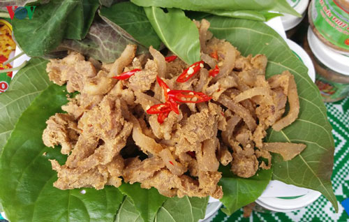 Đặc sản thịt chua của người Mường ở Phú Thọ