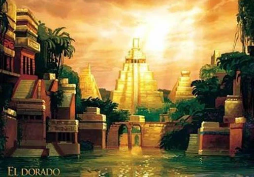 Thành phố El Dorado được nhắc đến trong nhiều giai thoại, truyền thuyết. Đặc biệt, chuyện về hoàng đế dát vàng lên người thu hút sự hiếu kỳ của nhiều người.