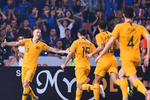 CLIP: Bị U23 Bahrain cầm hòa, U23 Australia vẫn giành vé vào tứ kết