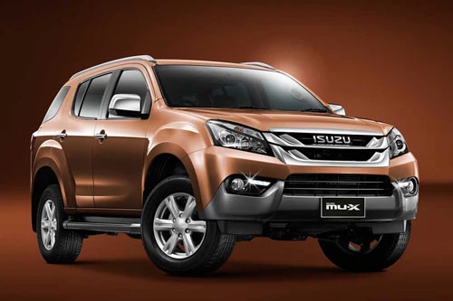 4. Isuzu mu-X (doanh số: 344 chiếc