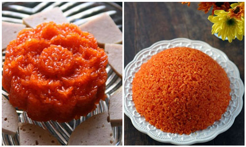 Nấu xôi gấc chỉ cần thêm một thứ này, hạt xôi căng bóng lên màu đẹp mắt, giúp mâm cỗ Tết thêm hấp dẫn