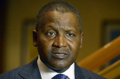 Tỉ phú Aliko Dangote.