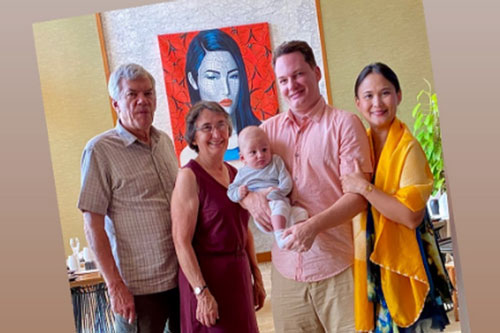 Vợ mới của chồng cũ Hồng Nhung lại khoe cuộc sống gia đình viên mãn