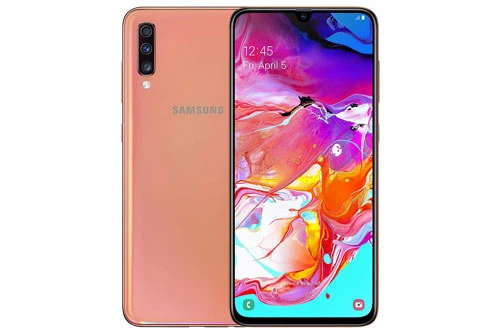 Samsung Galaxy A70 (9,29 triệu đồng xuống 8,79 triệu đồng).