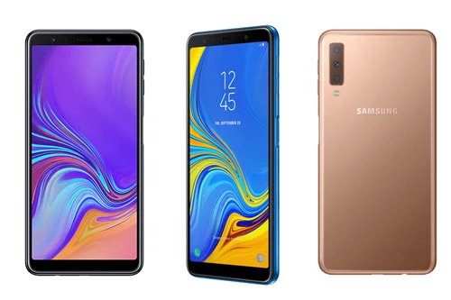 Samsung Galaxy A7 2018. Phiên bản ROM 128 GB từ 7,99 triệu đồng xuống 6,99 triệu đồng. Phiên bản ROM 64 GB từ 6,99 triệu đồng xuống 5,99 triệu đồng.