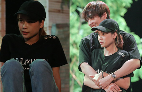 Sam lần đầu diễn kịch Tết, lộ mặt mộc xinh đẹp lại còn bị Tuấn Trần ôm chặt