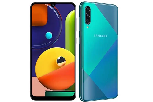 Samsung Galaxy A50s (6,99 triệu đồng xuống 6,29 triệu đồng).