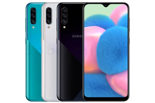 Samsung Galaxy A30s (6,29 triệu đồng xuống 5,59 triệu đồng).