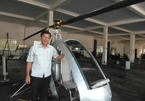 Chiêm ngưỡng dàn trực thăng từng được "kỹ sư hai lúa" Việt Nam chế tạo