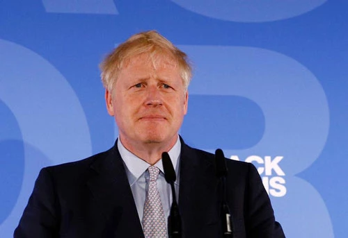 Thủ tướng Anh Boris Johnson. Ảnh: Reuters.