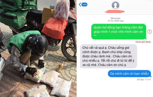 Chàng shipper đi giao trà sữa được cô bé dúi vào tay 10k cùng lời nhắn nhủ dễ thương và lý do phía sau khiến nhiều người ấm lòng