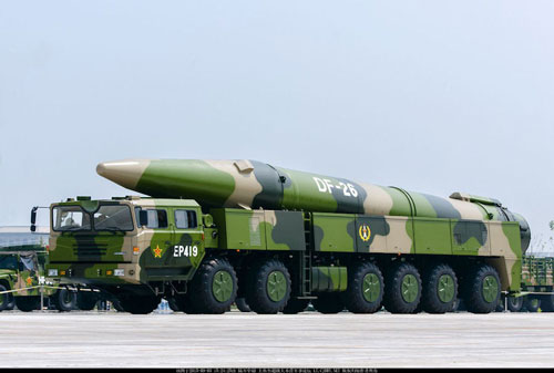 Trung Quốc "hỏi thăm" Washington bằng cách "quảng cáo" tên lửa có tầm bắn tới Mỹ