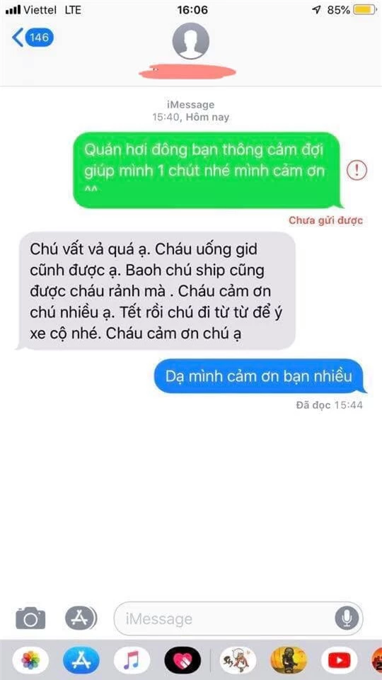 Chàng shipper đi giao trà sữa được cô bé dúi vào tay 10k cùng lời nhắn nhủ dễ thương và lý do phía sau khiến nhiều người ấm lòng - Ảnh 2.