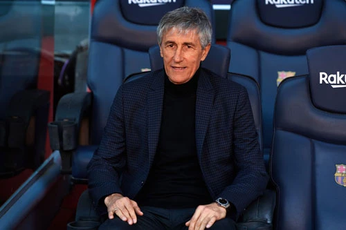 HLV Quique Setien. Ảnh: Getty.