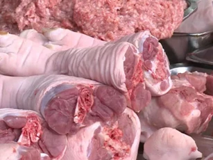 Giá thịt lợn tại Hà Nội có xu hướng giảm