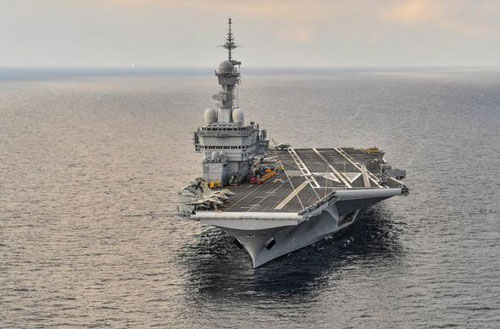 Pháp điều tàu sân bay hạt nhân mạnh nhất châu Âu tới Trung Đông