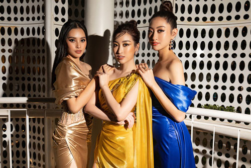 Đỗ Mỹ Linh tự tin đọ sắc với hai "Hoa hậu thế hệ 2K"