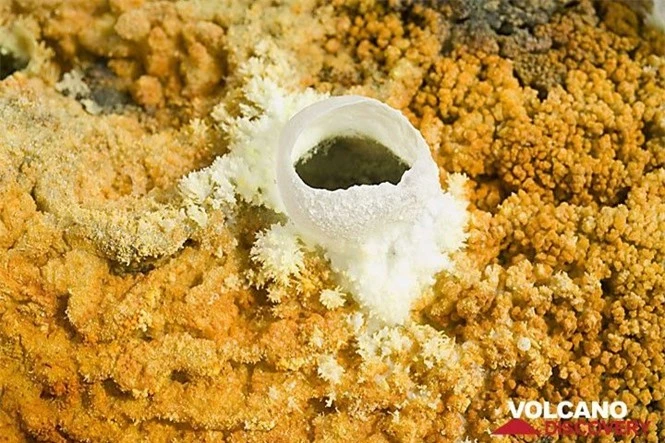 Dallol núi lửa ao mặn axit suối nước nóng không có vi sinh vật Ethiopia - ảnh 10