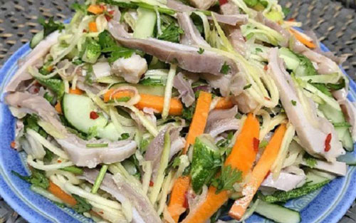 CLIP: Cách làm nộm dạ dày dưa leo dai giòn sần sật đổi vị cho bữa cơm gia đình