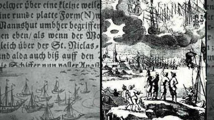 Vào ngày 8/4/1665, một sự kiện liên quan đến UFO của người ngoài hành tinh gây xôn xao dư luận xảy ra ở Barhöfft (từng thuộc Thụy Điển, nay là lãnh thổ thuộc Đức).