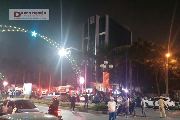 Thanh Hóa: Cháy lớn tại tòa nhà dầu khí, 1 nạn nhân tử nhân
