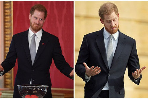 Hoàng tử Harry lần đầu xuất hiện sau khi tuyên bố rời hoàng gia với vẻ mặt bất thường và phớt lờ truyền thông