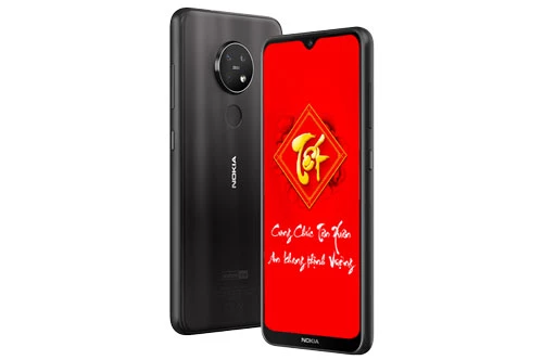 Nokia 7.2 (từ 6,19 triệu đồng xuống còn 5,49 triệu đồng).