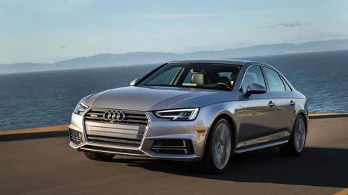 Audi A4 xuất hiện tại Việt Nam từ 2016, đề cao chất thời trang, không quá mượt mà như C-Class hoặc gân guốc như 3 Series.