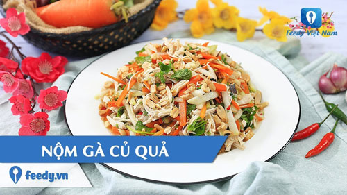 CLIP: Học ngay cách làm nộm gà củ quả cực đơn giản cho dịp Tết