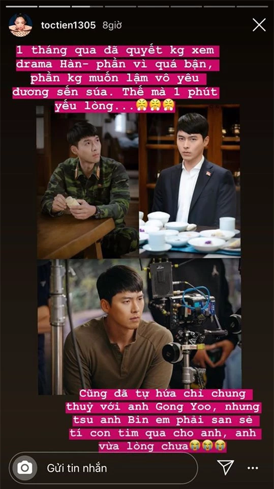 Tóc Tiên, Diệu Nhi dính phải "lời nguyền" của "Crash Landing On You": Hyun Bin - Son Ye Jin trở thành bộ đôi hot nhất - Ảnh 2.