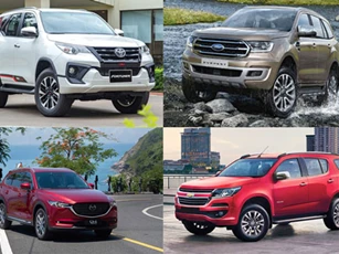 Doanh số xe SUV 7 chỗ tháng 12/2019: Toyota Fortuner dẫn đầu, Chevrolet Trailblazer 'đội sổ'