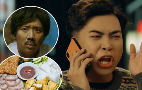 Xem cách Minh Dự order bún đậu trong Bố Già của Trấn Thành thế này có muốn "lả" đi không cơ chứ!