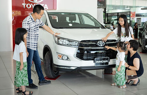 Toyota là thương hiệu ô tô bán xe nhiều nhất Việt Nam năm 2019