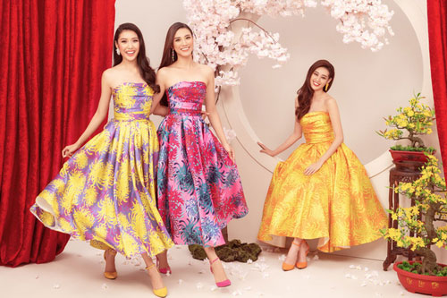 Bộ ảnh chúc xuân Canh Tý 2020 của dàn Hoa hậu Hoàn vũ Việt Nam
