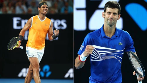 Nadal và Djokovic đã gặp nhau trong trận chung kết Australian Open 2019.(Nguồn: Zing)