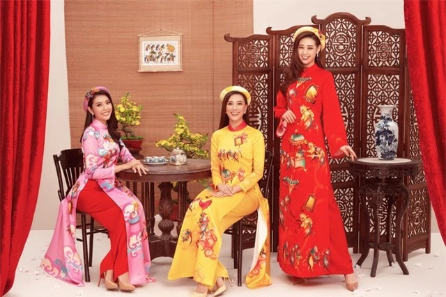 Bộ ảnh chúc xuân Canh Tý 2020 của dàn Hoa hậu Hoàn vũ Việt Nam - Ảnh 1.