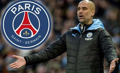 PSG rất muốn đưa HLV Pep Guardiola về sân Công viên các Hoàng tử.