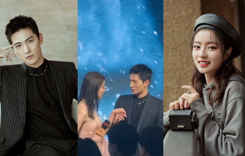 Hết tình tứ nắm tay nhìn trộm ở họp báo, Dương Dương còn dạo phố hẹn hò với mỹ nhân kém 7 tuổi?